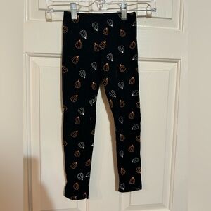 Size 5 Girls Pumpkin Leggings